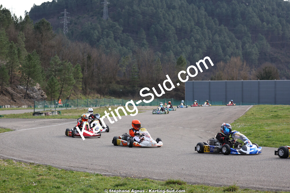 1 & 2/03/2025 : 1ère manche du Championnat du Sud au Pôle Mécanique Karting d’Alès (photos Stéphane Agnus) 2025 — karting