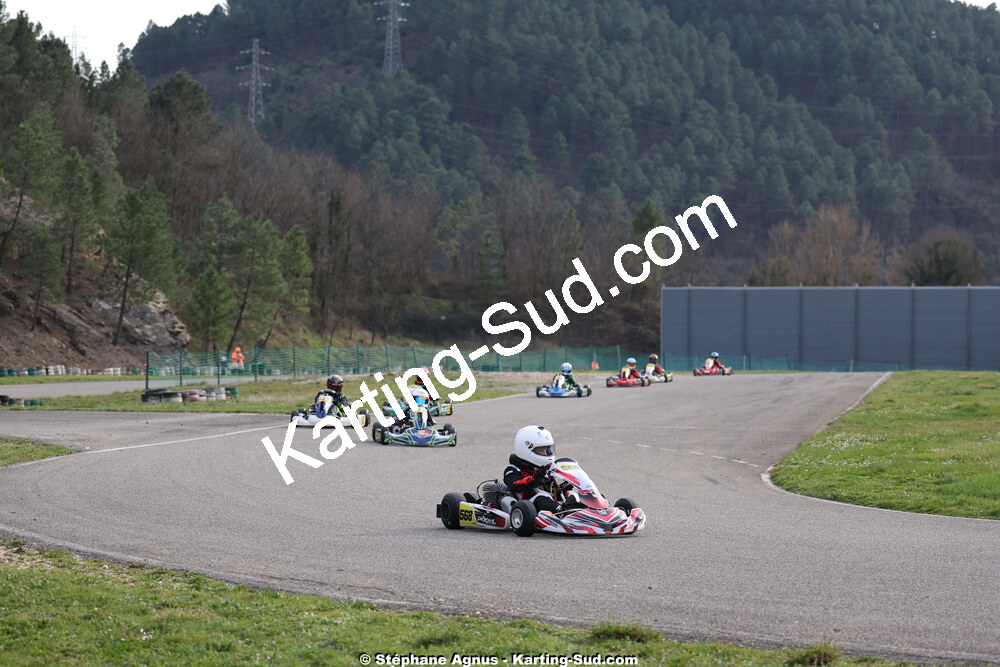 1 & 2/03/2025 : 1ère manche du Championnat du Sud au Pôle Mécanique Karting d’Alès (photos Stéphane Agnus) 2025 — karting