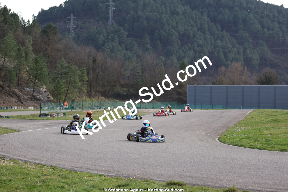 1 & 2/03/2025 : 1ère manche du Championnat du Sud au Pôle Mécanique Karting d’Alès (photos Stéphane Agnus) 2025 — karting
