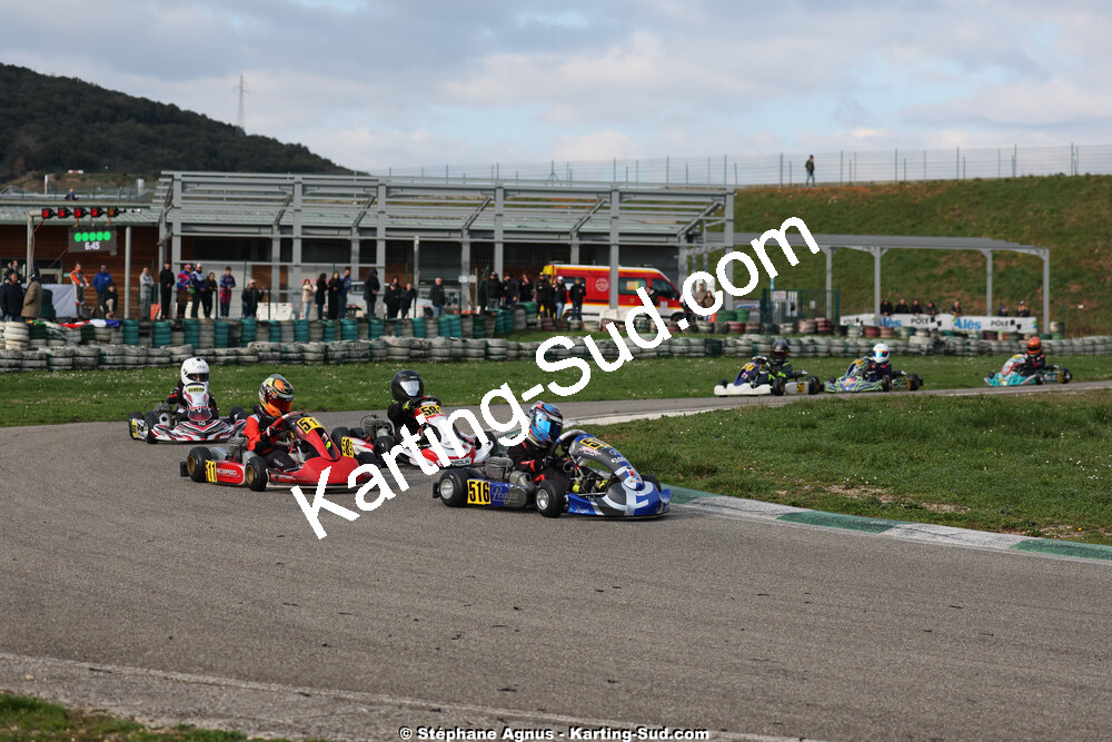 1 & 2/03/2025 : 1ère manche du Championnat du Sud au Pôle Mécanique Karting d’Alès (photos Stéphane Agnus) 2025 — karting