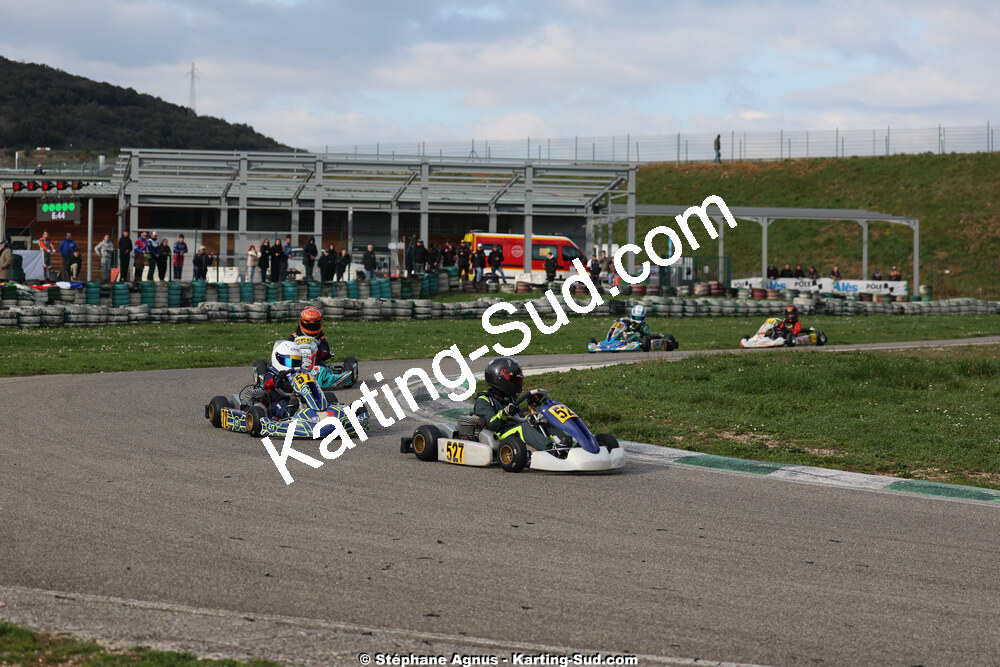 1 & 2/03/2025 : 1ère manche du Championnat du Sud au Pôle Mécanique Karting d’Alès (photos Stéphane Agnus) 2025 — karting