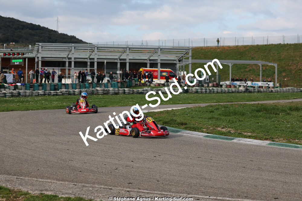 1 & 2/03/2025 : 1ère manche du Championnat du Sud au Pôle Mécanique Karting d’Alès (photos Stéphane Agnus) 2025 — karting