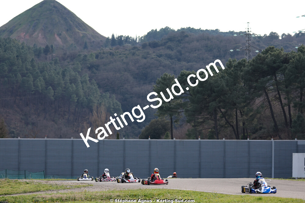 1 & 2/03/2025 : 1ère manche du Championnat du Sud au Pôle Mécanique Karting d’Alès (photos Stéphane Agnus) 2025 — karting
