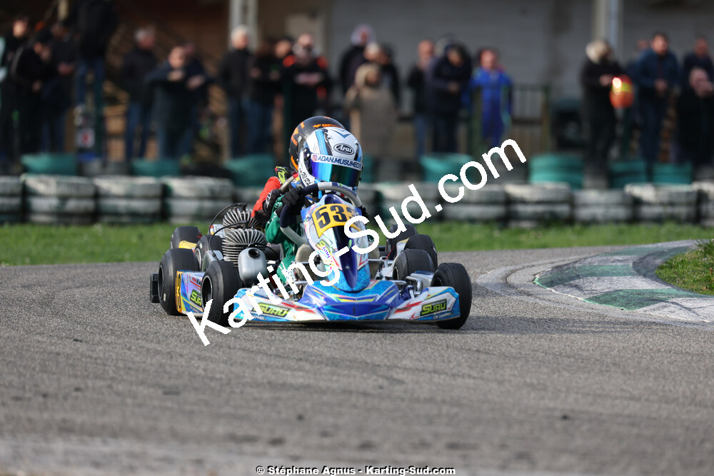 1 & 2/03/2025 : 1ère manche du Championnat du Sud au Pôle Mécanique Karting d’Alès (photos Stéphane Agnus) 2025 — karting