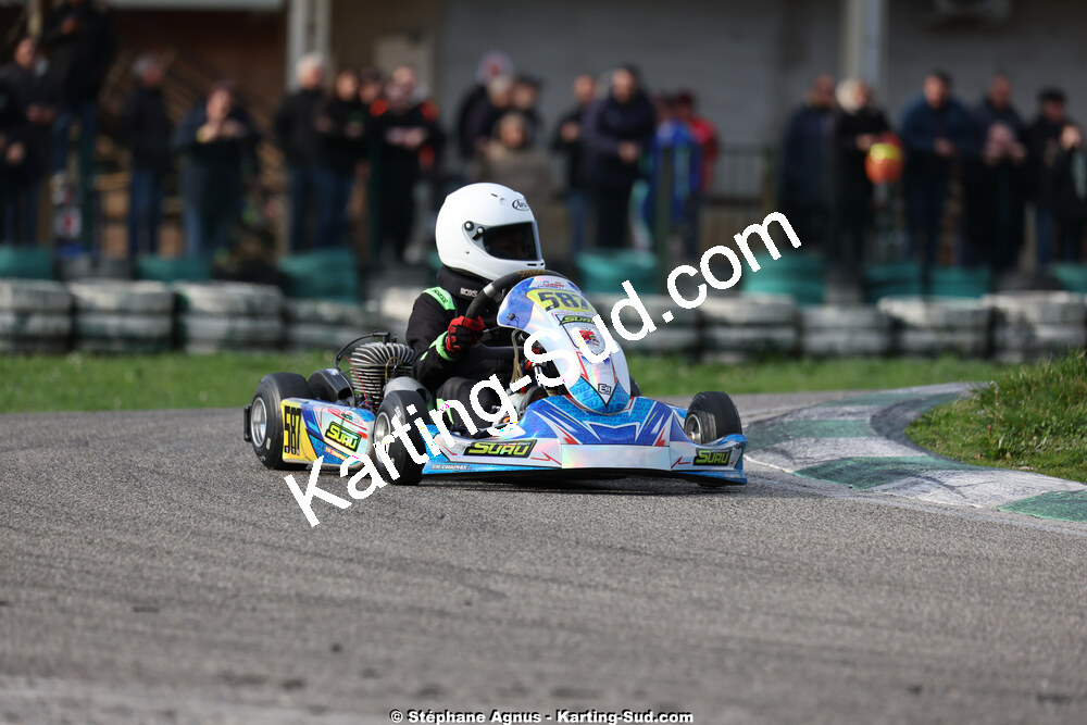 1 & 2/03/2025 : 1ère manche du Championnat du Sud au Pôle Mécanique Karting d’Alès (photos Stéphane Agnus) 2025 — karting