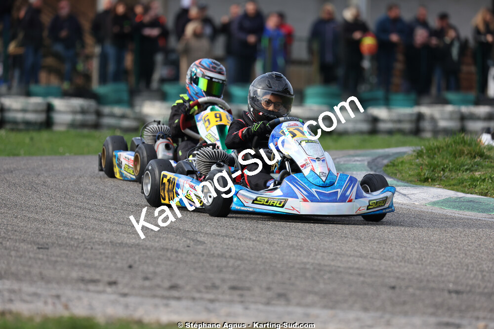 1 & 2/03/2025 : 1ère manche du Championnat du Sud au Pôle Mécanique Karting d’Alès (photos Stéphane Agnus) 2025 — karting