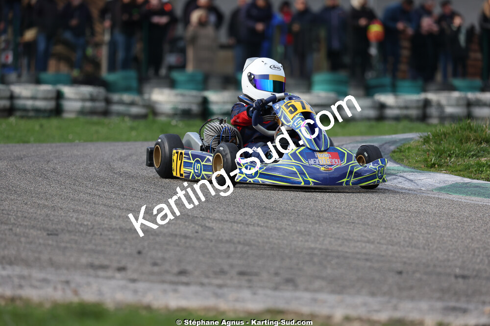 1 & 2/03/2025 : 1ère manche du Championnat du Sud au Pôle Mécanique Karting d’Alès (photos Stéphane Agnus) 2025 — karting