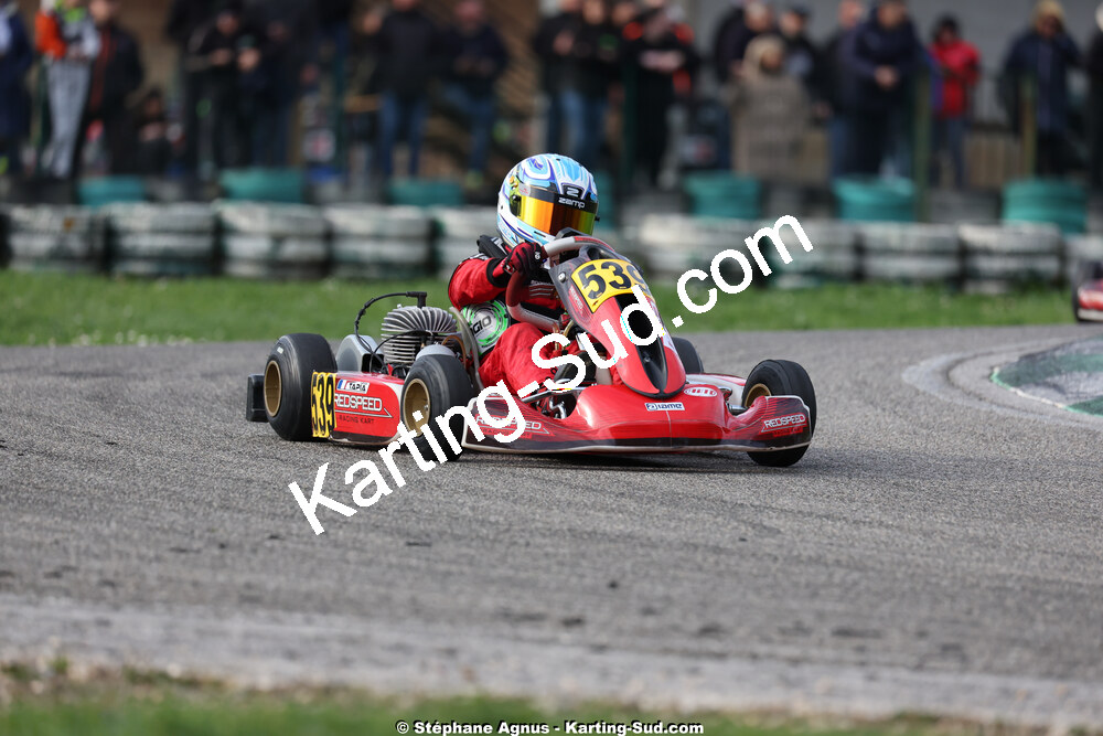 1 & 2/03/2025 : 1ère manche du Championnat du Sud au Pôle Mécanique Karting d’Alès (photos Stéphane Agnus) 2025 — karting