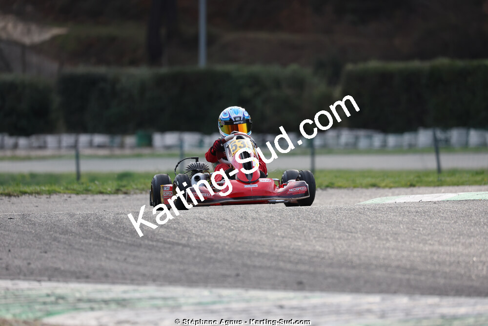 1 & 2/03/2025 : 1ère manche du Championnat du Sud au Pôle Mécanique Karting d’Alès (photos Stéphane Agnus) 2025 — karting