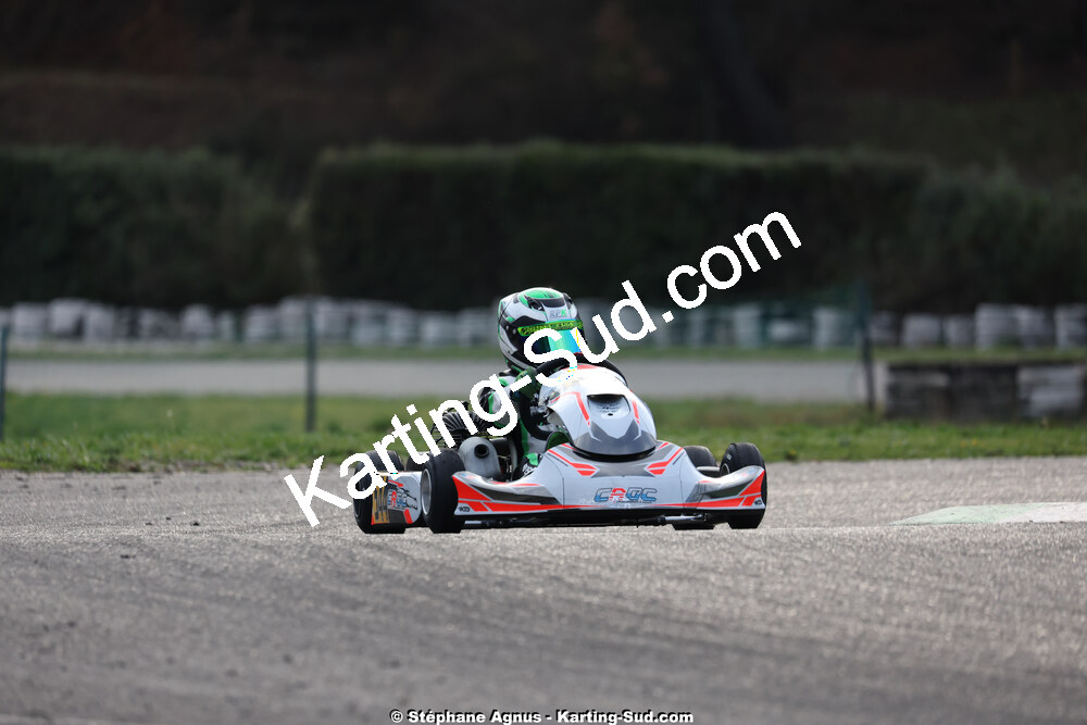 1 & 2/03/2025 : 1ère manche du Championnat du Sud au Pôle Mécanique Karting d’Alès (photos Stéphane Agnus) 2025 — karting