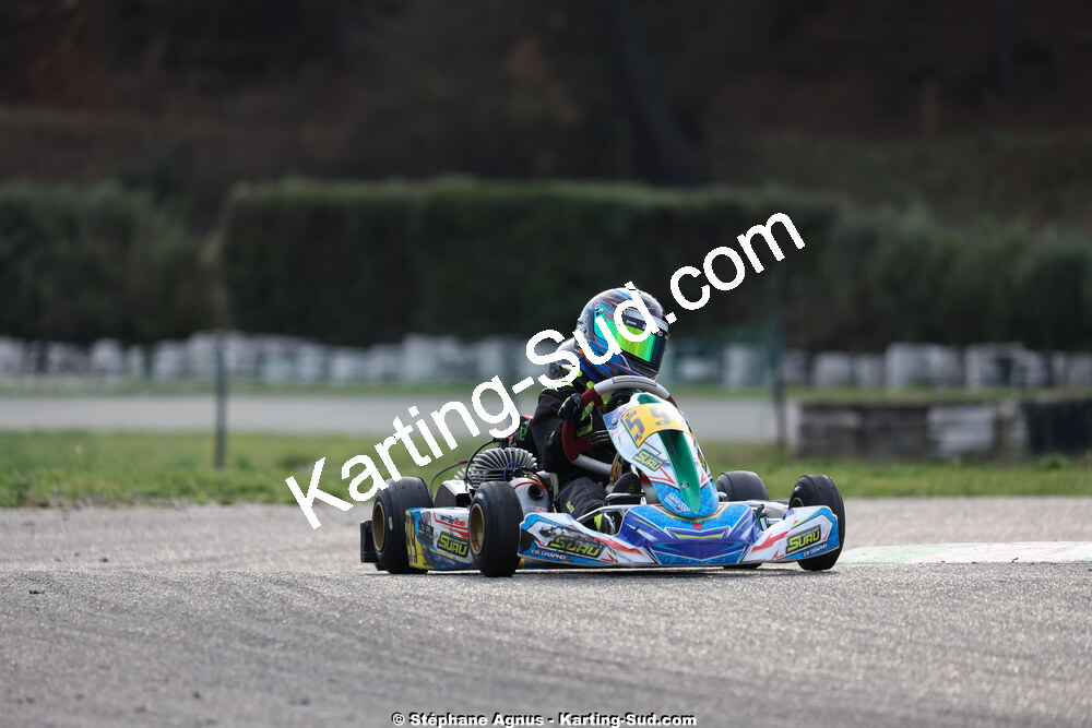 1 & 2/03/2025 : 1ère manche du Championnat du Sud au Pôle Mécanique Karting d’Alès (photos Stéphane Agnus) 2025 — karting