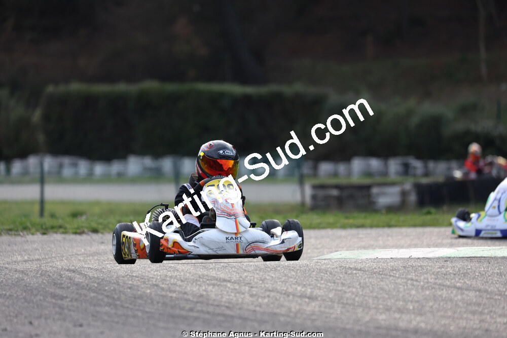 1 & 2/03/2025 : 1ère manche du Championnat du Sud au Pôle Mécanique Karting d’Alès (photos Stéphane Agnus) 2025 — karting