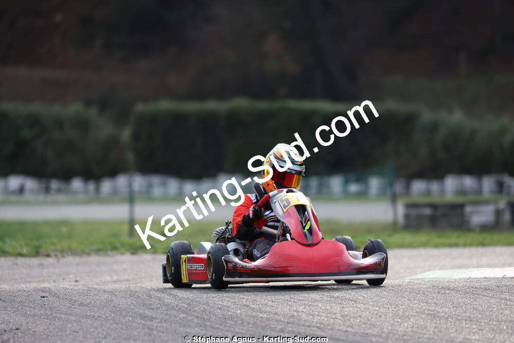 1 & 2/03/2025 : 1ère manche du Championnat du Sud au Pôle Mécanique Karting d’Alès (photos Stéphane Agnus) 2025 — karting