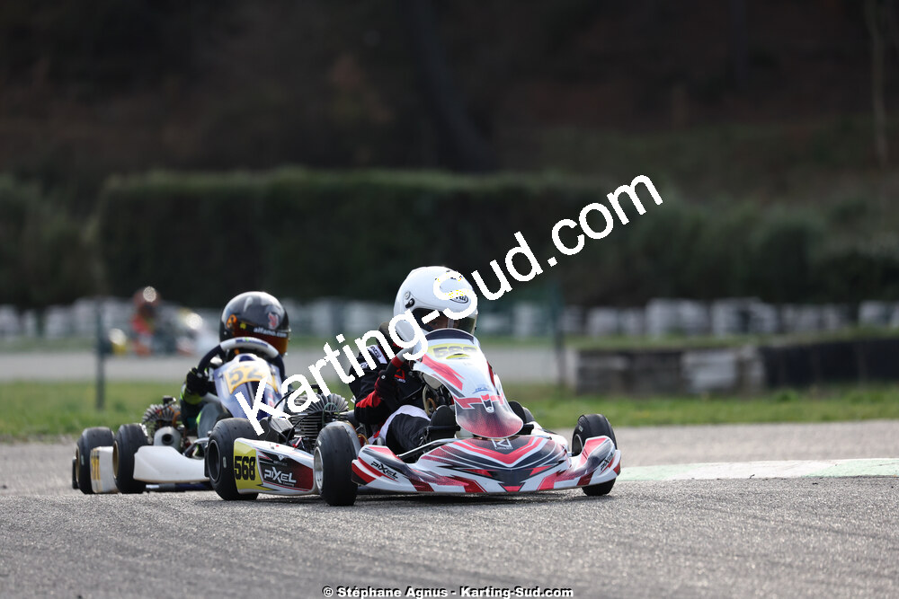 1 & 2/03/2025 : 1ère manche du Championnat du Sud au Pôle Mécanique Karting d’Alès (photos Stéphane Agnus) 2025 — karting