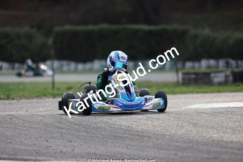 1 & 2/03/2025 : 1ère manche du Championnat du Sud au Pôle Mécanique Karting d’Alès (photos Stéphane Agnus) 2025 — karting