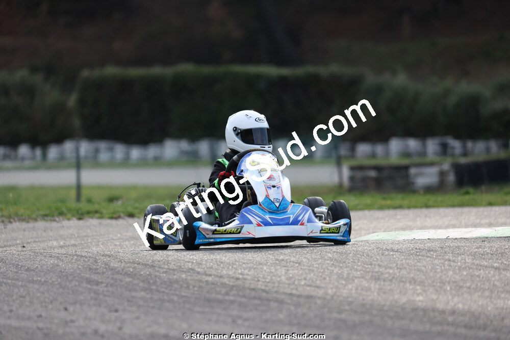 1 & 2/03/2025 : 1ère manche du Championnat du Sud au Pôle Mécanique Karting d’Alès (photos Stéphane Agnus) 2025 — karting