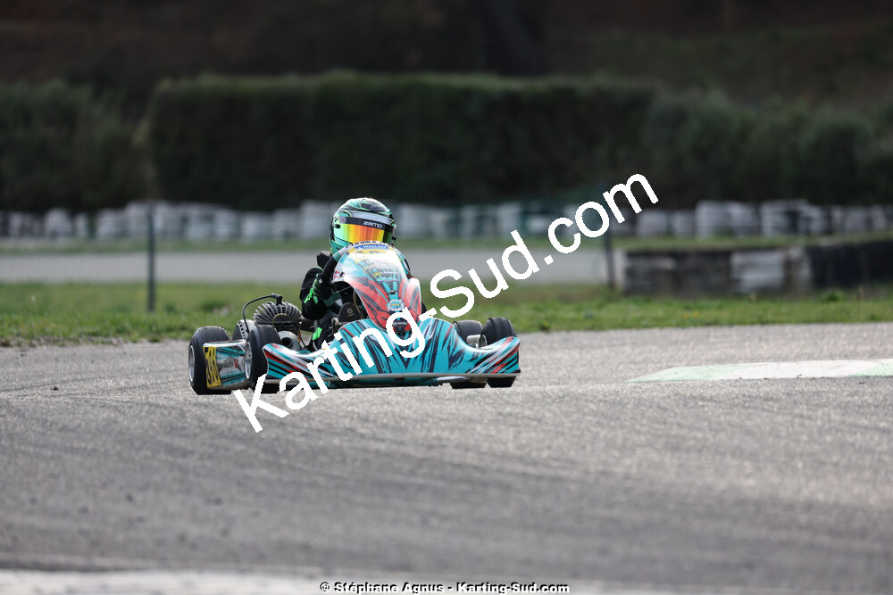 1 & 2/03/2025 : 1ère manche du Championnat du Sud au Pôle Mécanique Karting d’Alès (photos Stéphane Agnus) 2025 — karting