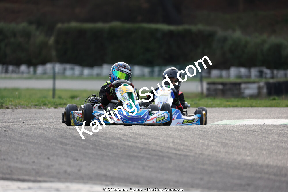 1 & 2/03/2025 : 1ère manche du Championnat du Sud au Pôle Mécanique Karting d’Alès (photos Stéphane Agnus) 2025 — karting