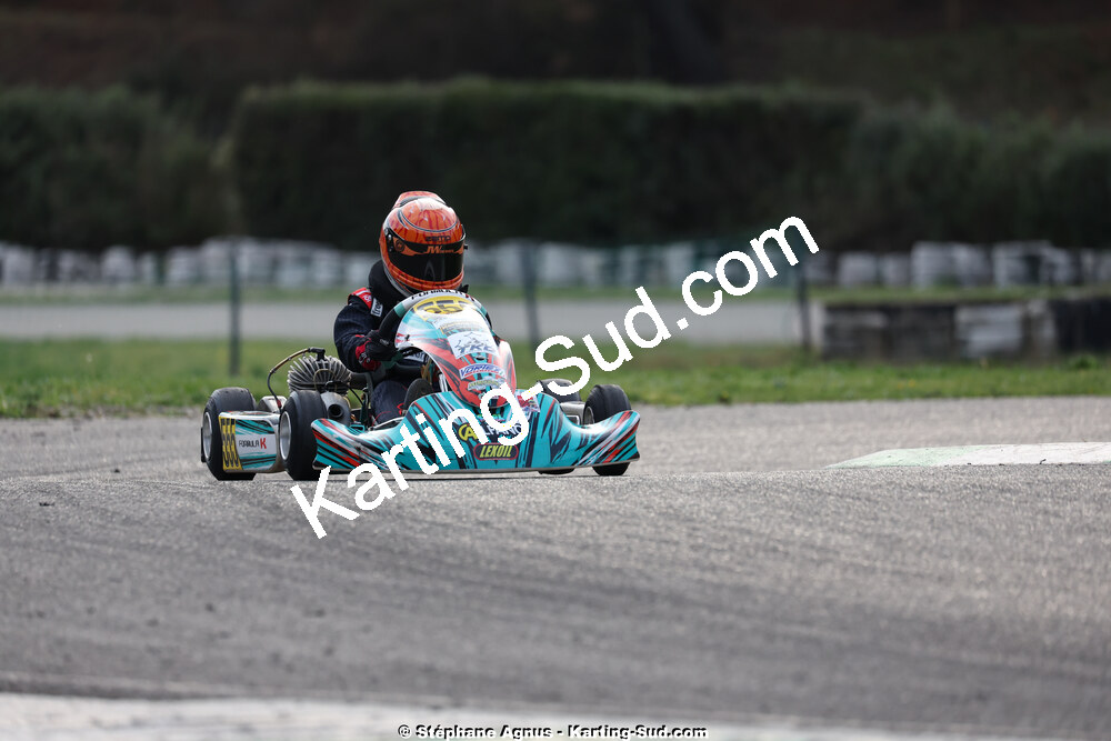1 & 2/03/2025 : 1ère manche du Championnat du Sud au Pôle Mécanique Karting d’Alès (photos Stéphane Agnus) 2025 — karting