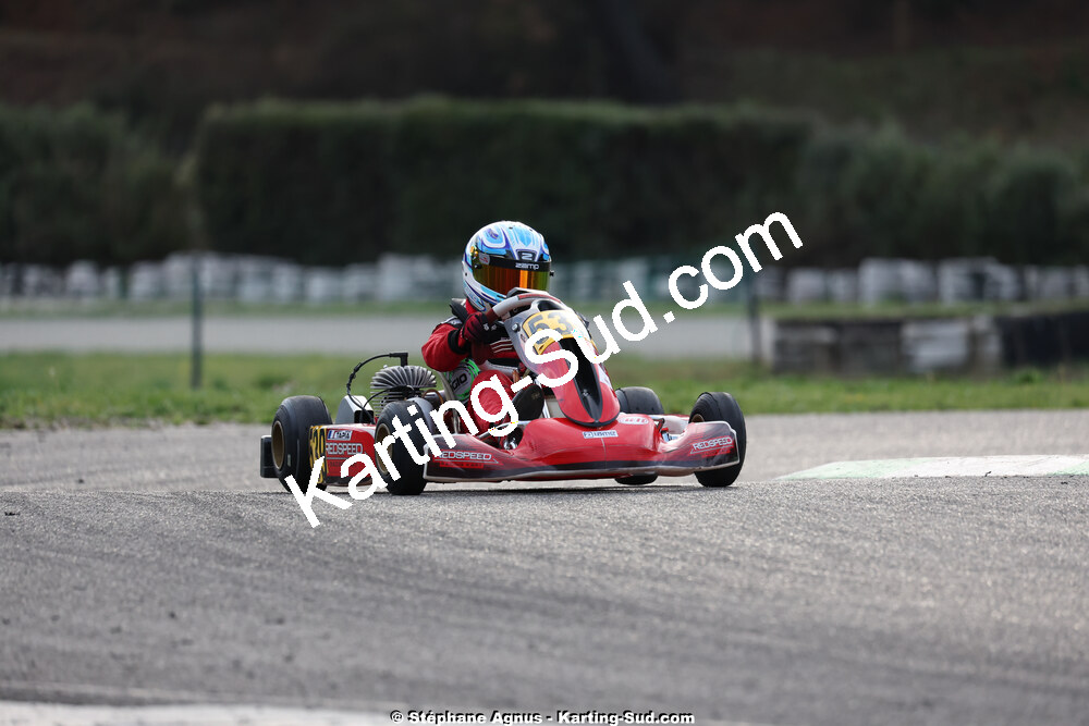 1 & 2/03/2025 : 1ère manche du Championnat du Sud au Pôle Mécanique Karting d’Alès (photos Stéphane Agnus) 2025 — karting