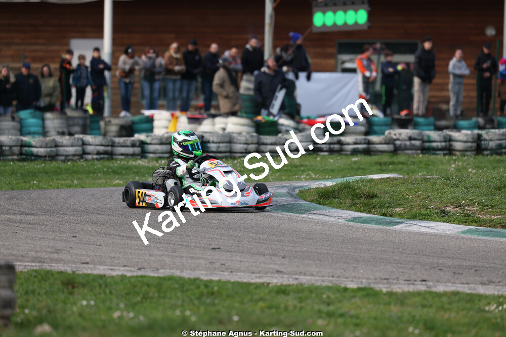 1 & 2/03/2025 : 1ère manche du Championnat du Sud au Pôle Mécanique Karting d’Alès (photos Stéphane Agnus) 2025 — karting
