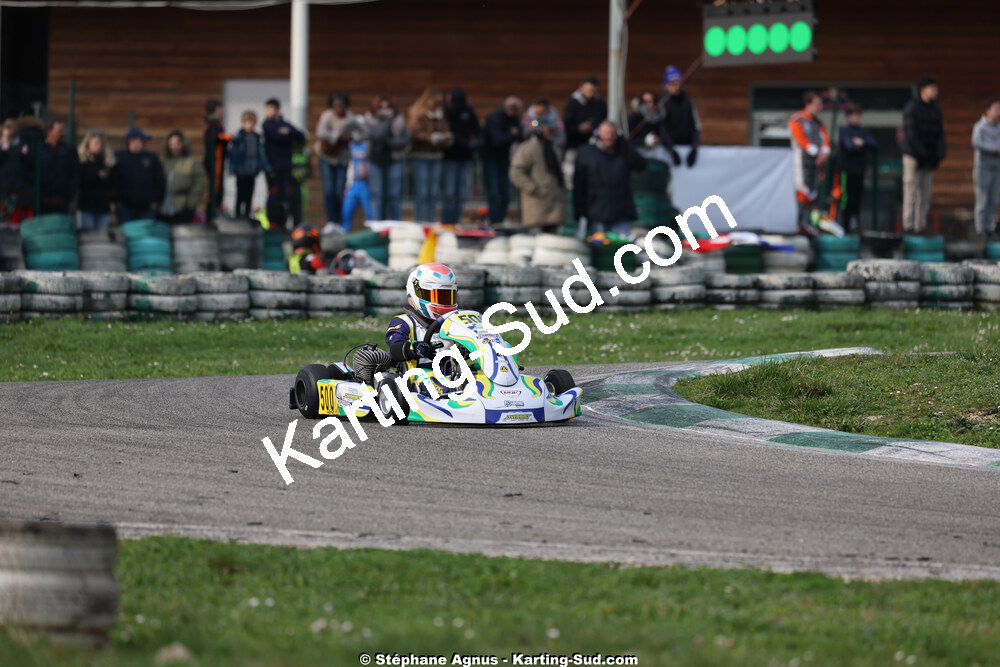 1 & 2/03/2025 : 1ère manche du Championnat du Sud au Pôle Mécanique Karting d’Alès (photos Stéphane Agnus) 2025 — karting
