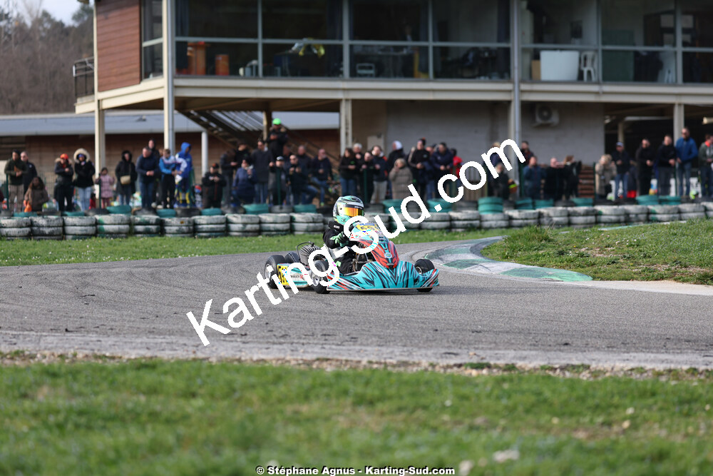 1 & 2/03/2025 : 1ère manche du Championnat du Sud au Pôle Mécanique Karting d’Alès (photos Stéphane Agnus) 2025 — karting