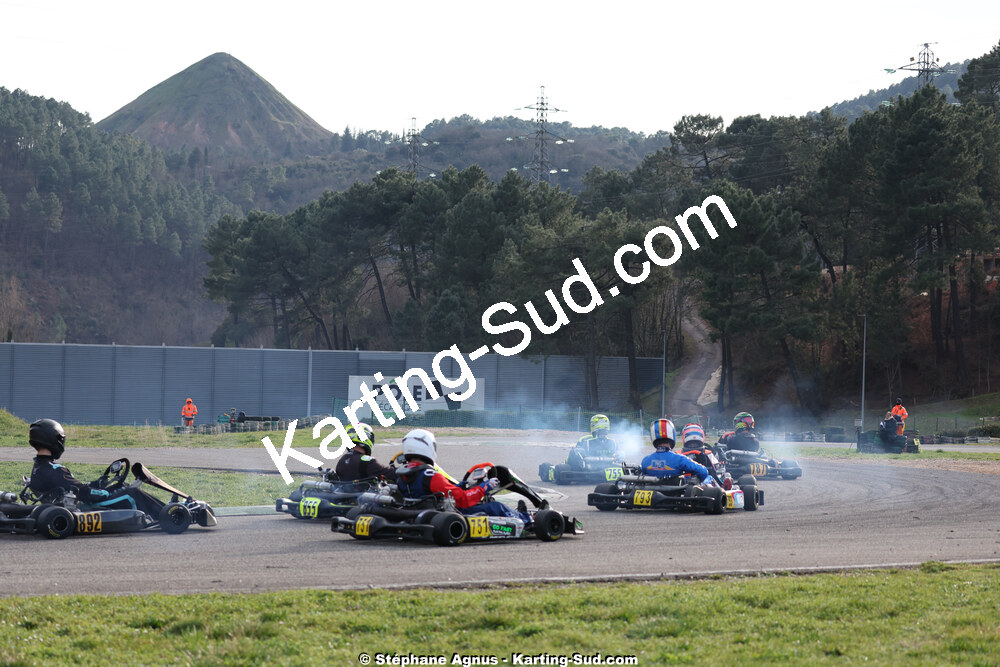 1 & 2/03/2025 : 1ère manche du Championnat du Sud au Pôle Mécanique Karting d’Alès (photos Stéphane Agnus) 2025 — karting