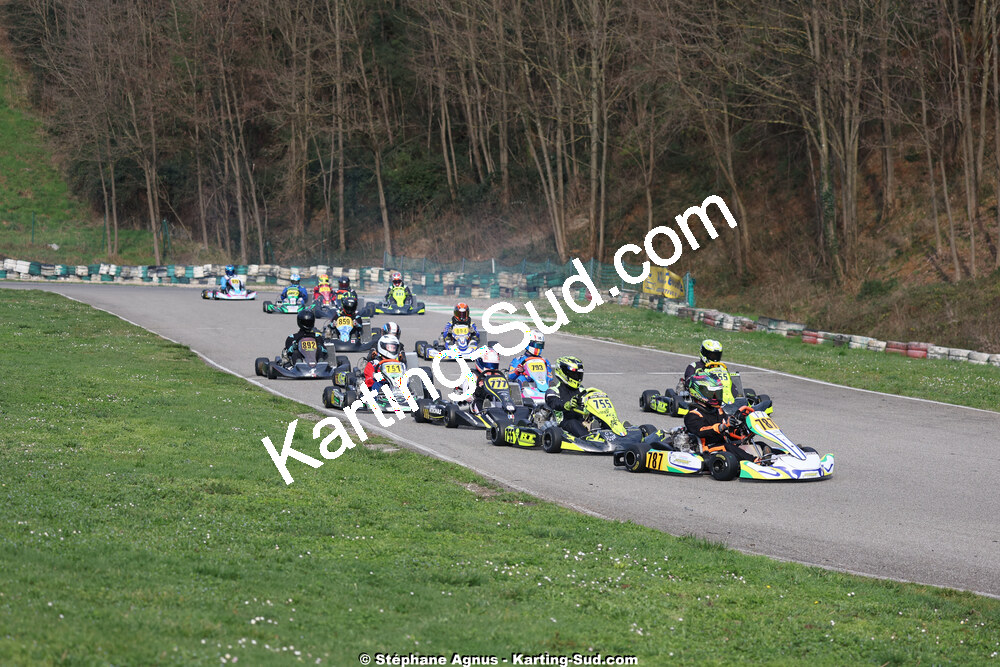 1 & 2/03/2025 : 1ère manche du Championnat du Sud au Pôle Mécanique Karting d’Alès (photos Stéphane Agnus) 2025 — karting