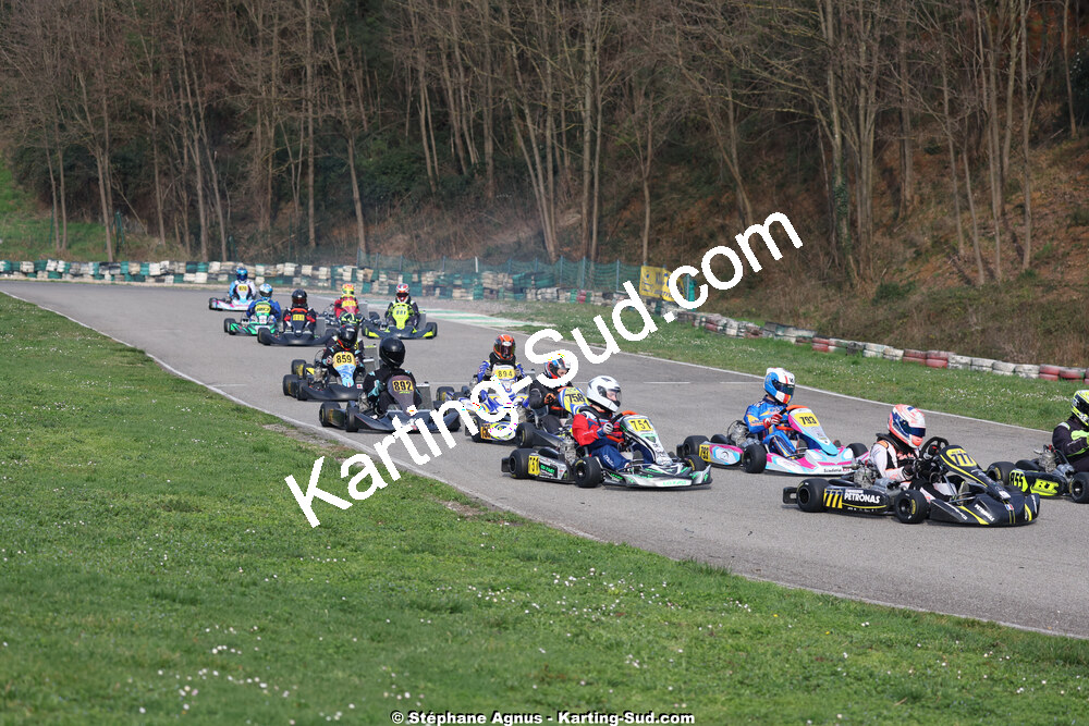 1 & 2/03/2025 : 1ère manche du Championnat du Sud au Pôle Mécanique Karting d’Alès (photos Stéphane Agnus) 2025 — karting