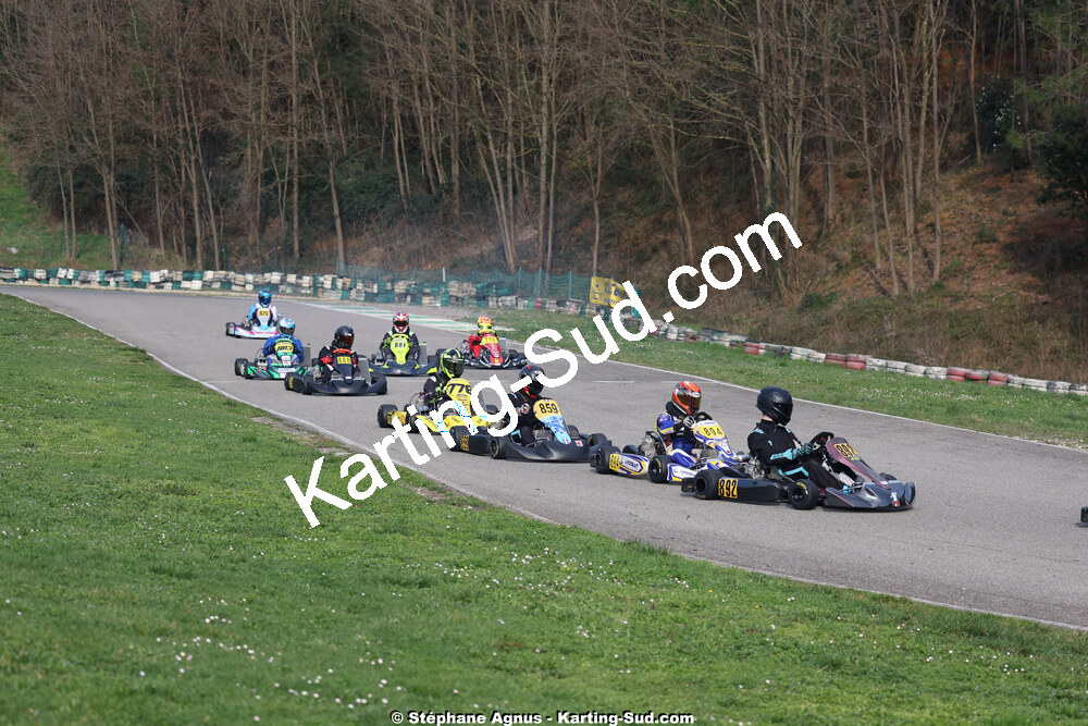 1 & 2/03/2025 : 1ère manche du Championnat du Sud au Pôle Mécanique Karting d’Alès (photos Stéphane Agnus) 2025 — karting