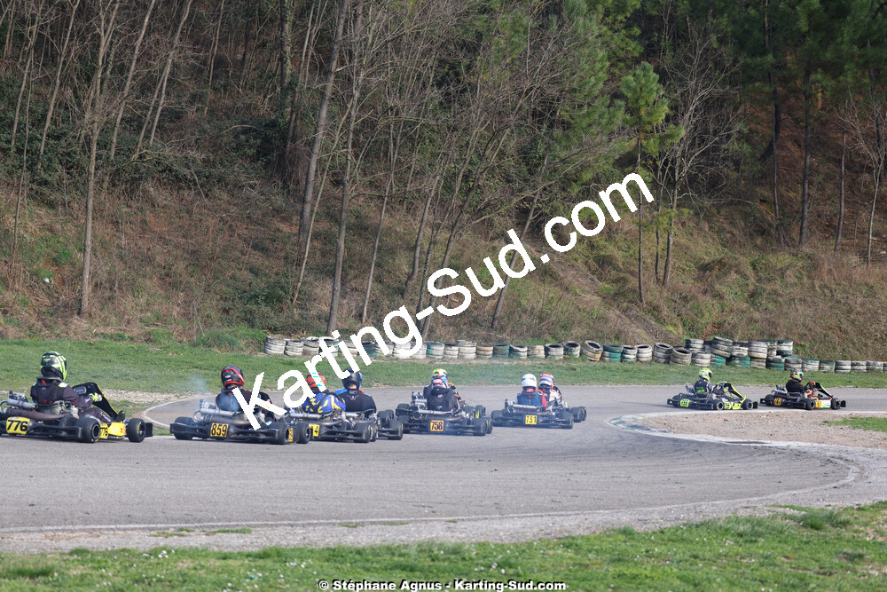1 & 2/03/2025 : 1ère manche du Championnat du Sud au Pôle Mécanique Karting d’Alès (photos Stéphane Agnus) 2025 — karting