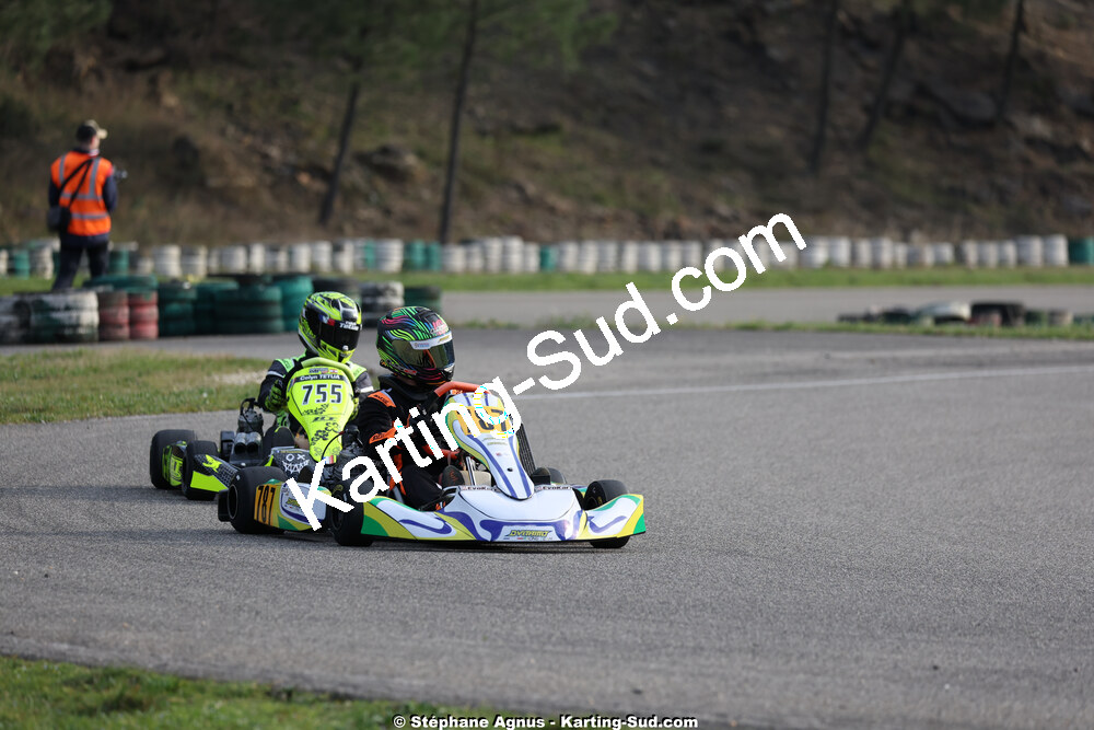 1 & 2/03/2025 : 1ère manche du Championnat du Sud au Pôle Mécanique Karting d’Alès (photos Stéphane Agnus) 2025 — karting