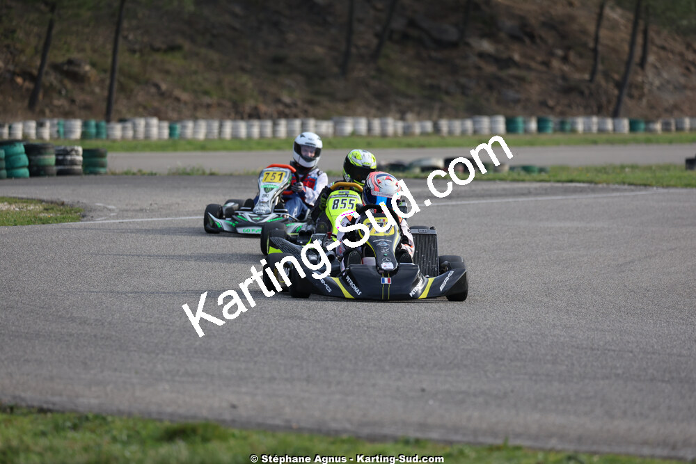1 & 2/03/2025 : 1ère manche du Championnat du Sud au Pôle Mécanique Karting d’Alès (photos Stéphane Agnus) 2025 — karting