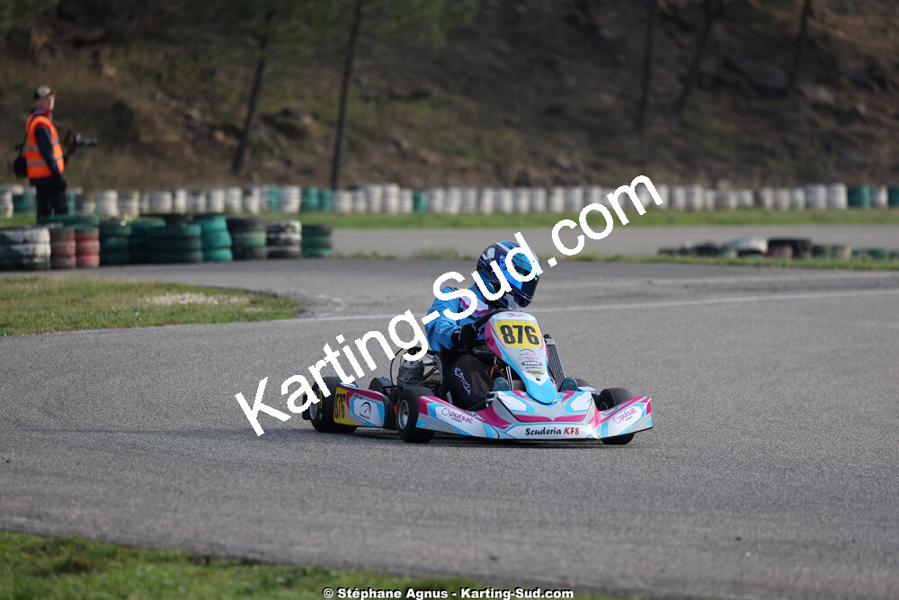 1 & 2/03/2025 : 1ère manche du Championnat du Sud au Pôle Mécanique Karting d’Alès (photos Stéphane Agnus) 2025 — karting