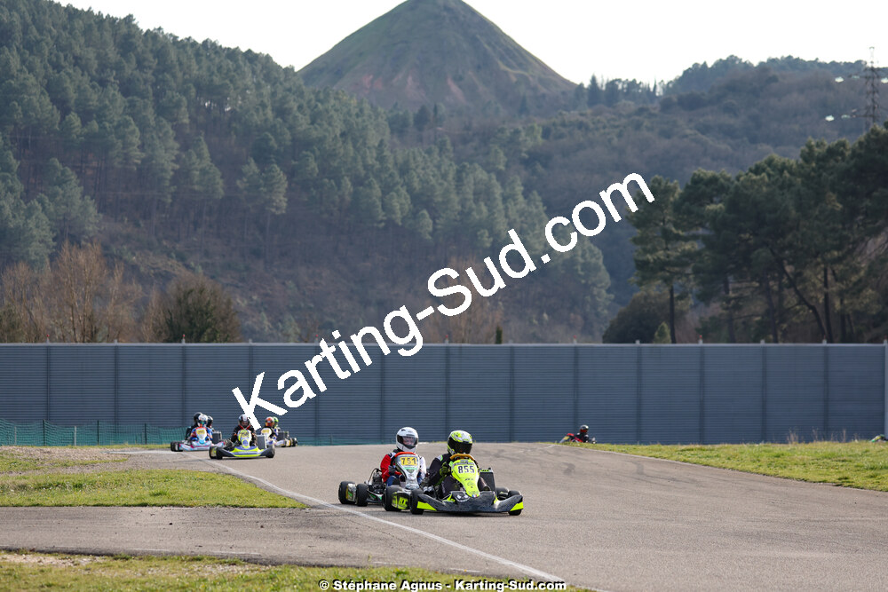 1 & 2/03/2025 : 1ère manche du Championnat du Sud au Pôle Mécanique Karting d’Alès (photos Stéphane Agnus) 2025 — karting