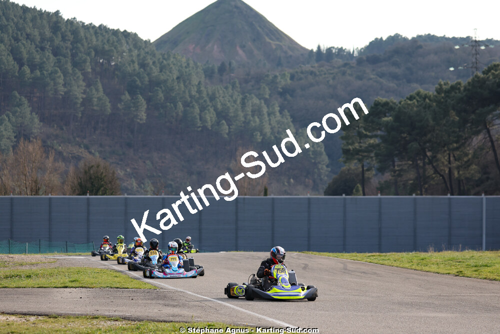 1 & 2/03/2025 : 1ère manche du Championnat du Sud au Pôle Mécanique Karting d’Alès (photos Stéphane Agnus) 2025 — karting