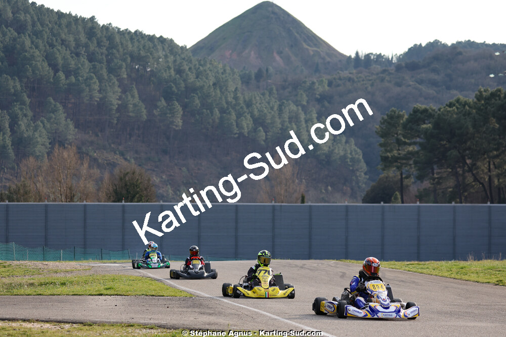 1 & 2/03/2025 : 1ère manche du Championnat du Sud au Pôle Mécanique Karting d’Alès (photos Stéphane Agnus) 2025 — karting