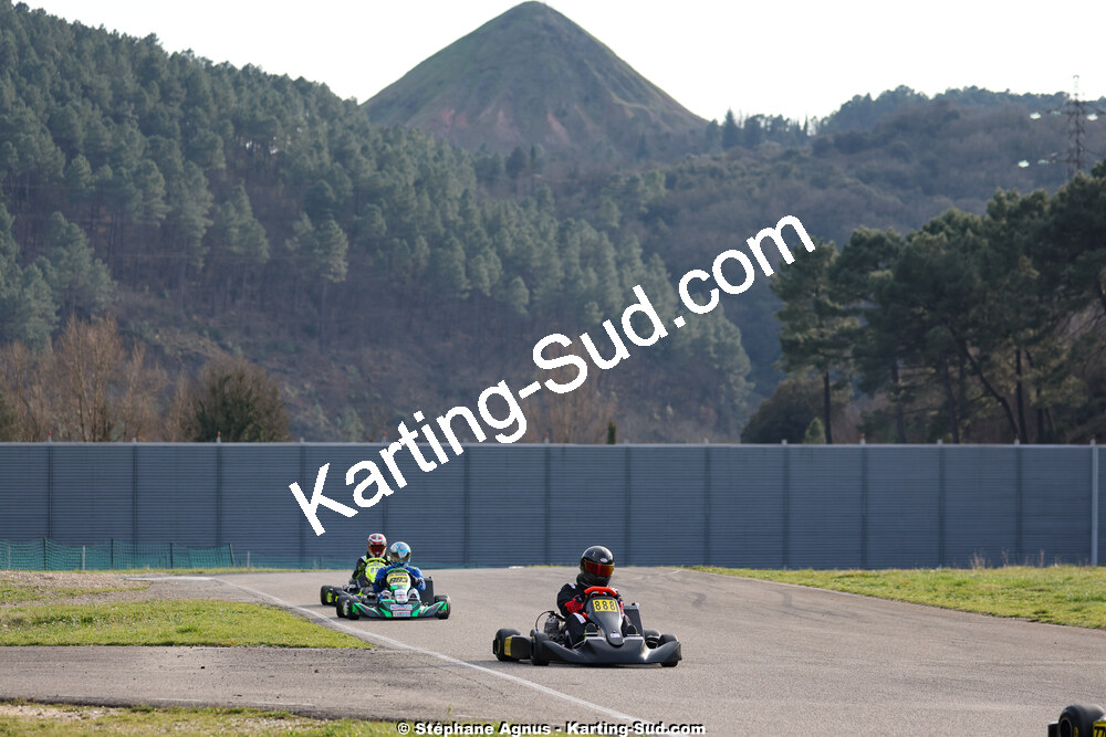 1 & 2/03/2025 : 1ère manche du Championnat du Sud au Pôle Mécanique Karting d’Alès (photos Stéphane Agnus) 2025 — karting