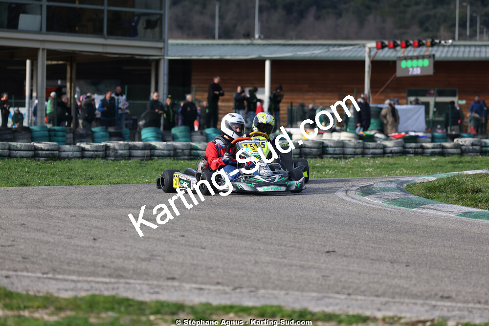 1 & 2/03/2025 : 1ère manche du Championnat du Sud au Pôle Mécanique Karting d’Alès (photos Stéphane Agnus) 2025 — karting