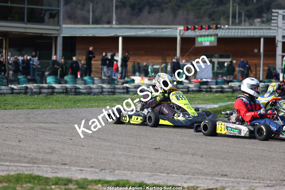 1 & 2/03/2025 : 1ère manche du Championnat du Sud au Pôle Mécanique Karting d’Alès (photos Stéphane Agnus) 2025 — karting