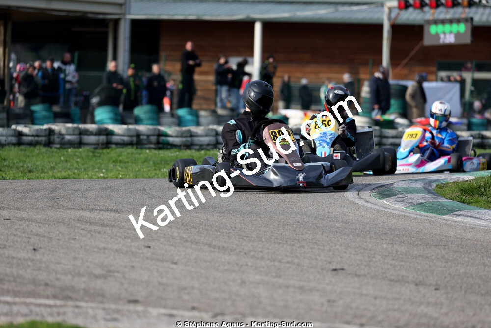 1 & 2/03/2025 : 1ère manche du Championnat du Sud au Pôle Mécanique Karting d’Alès (photos Stéphane Agnus) 2025 — karting