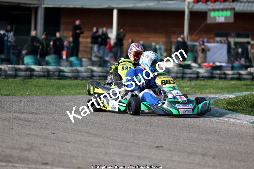 1 & 2/03/2025 : 1ère manche du Championnat du Sud au Pôle Mécanique Karting d’Alès (photos Stéphane Agnus) 2025 — karting