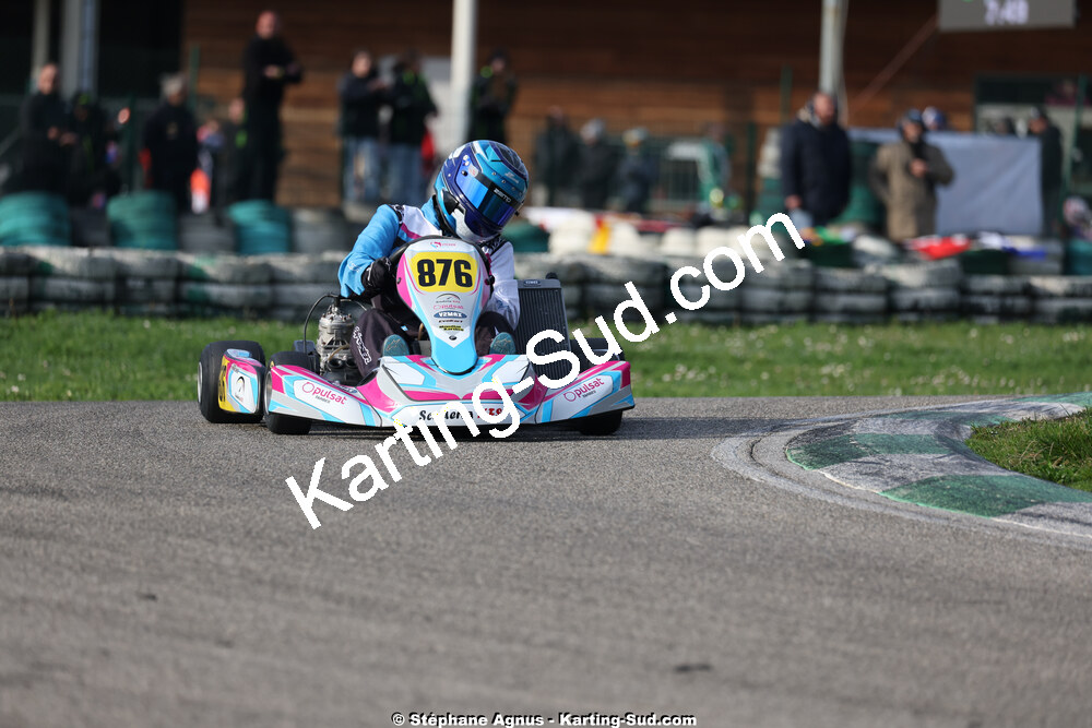 1 & 2/03/2025 : 1ère manche du Championnat du Sud au Pôle Mécanique Karting d’Alès (photos Stéphane Agnus) 2025 — karting