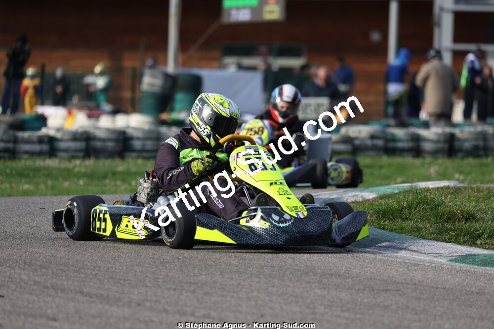 1 & 2/03/2025 : 1ère manche du Championnat du Sud au Pôle Mécanique Karting d’Alès (photos Stéphane Agnus) 2025 — karting
