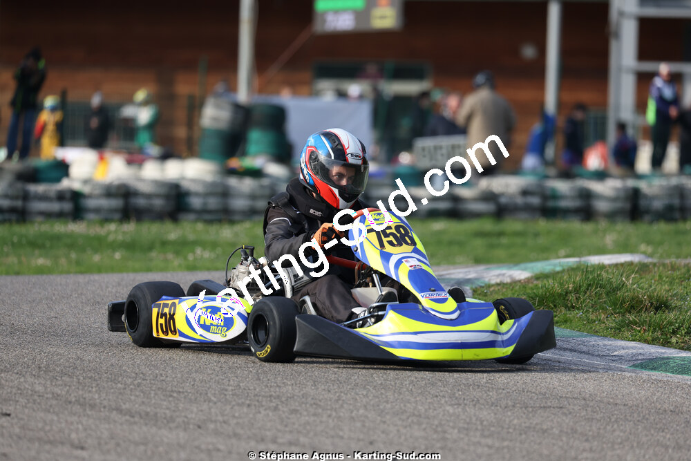 1 & 2/03/2025 : 1ère manche du Championnat du Sud au Pôle Mécanique Karting d’Alès (photos Stéphane Agnus) 2025 — karting