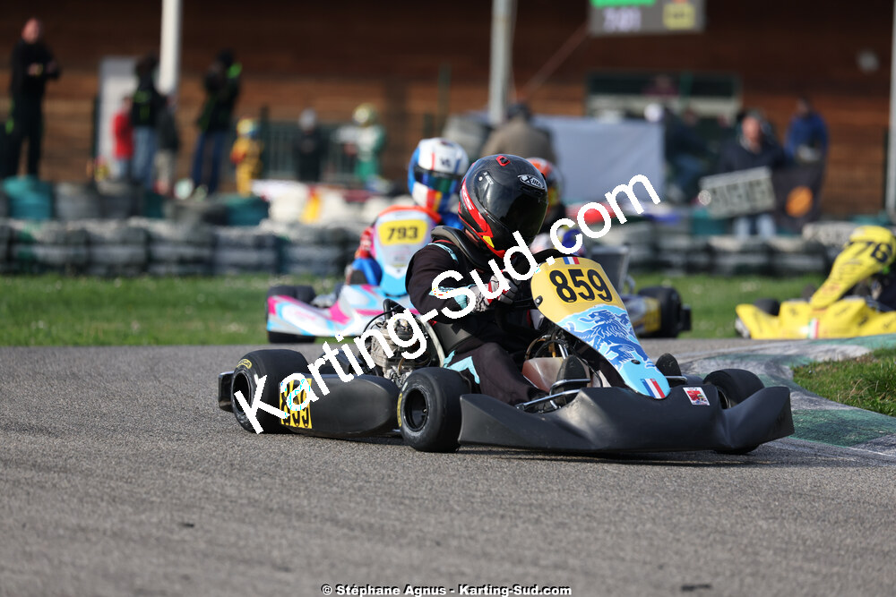 1 & 2/03/2025 : 1ère manche du Championnat du Sud au Pôle Mécanique Karting d’Alès (photos Stéphane Agnus) 2025 — karting