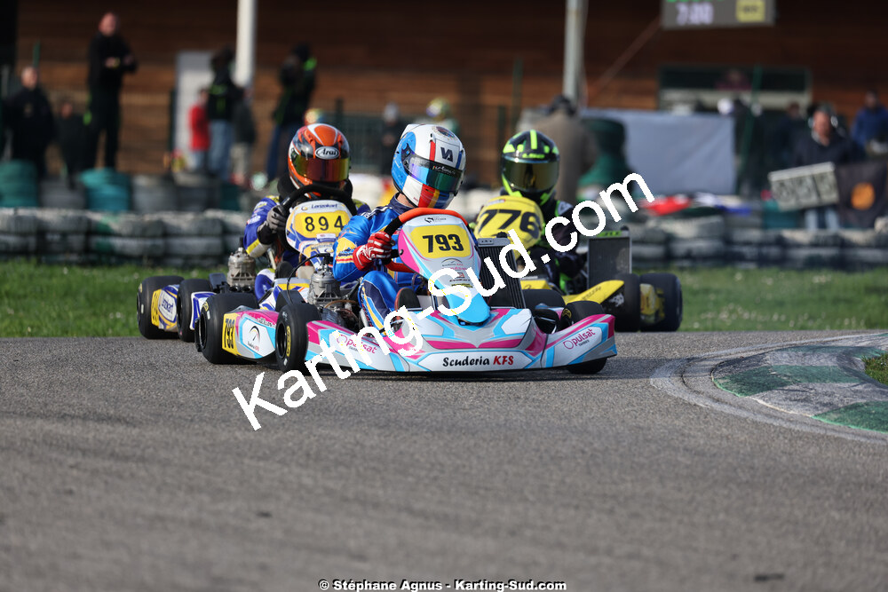 1 & 2/03/2025 : 1ère manche du Championnat du Sud au Pôle Mécanique Karting d’Alès (photos Stéphane Agnus) 2025 — karting