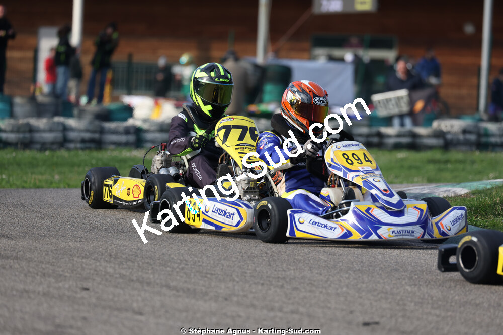 1 & 2/03/2025 : 1ère manche du Championnat du Sud au Pôle Mécanique Karting d’Alès (photos Stéphane Agnus) 2025 — karting