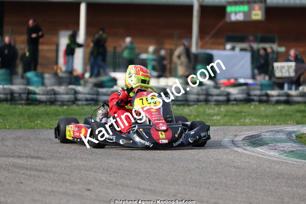 1 & 2/03/2025 : 1ère manche du Championnat du Sud au Pôle Mécanique Karting d’Alès (photos Stéphane Agnus) 2025 — karting